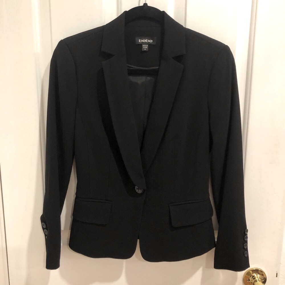 Bebe size 0 Suit blazer jacket